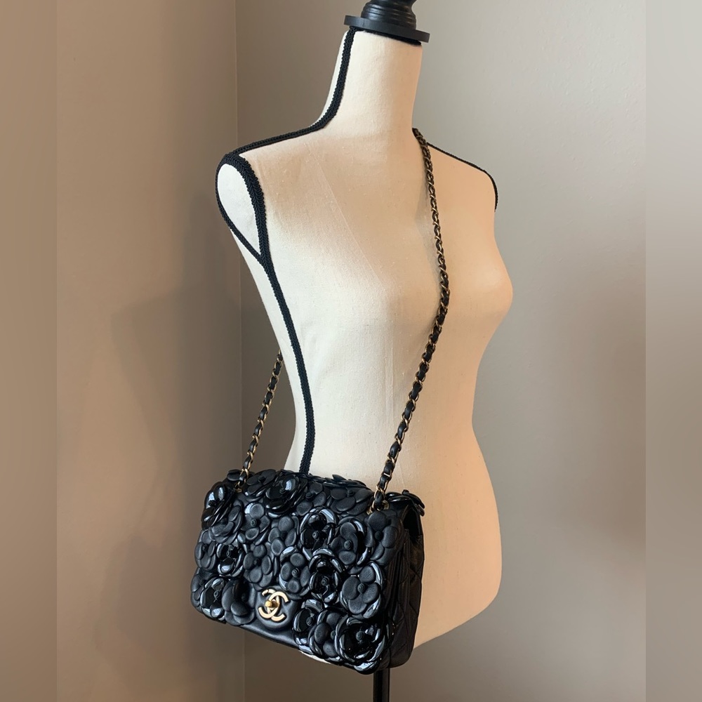 Chanel Camellia Flap Bag
